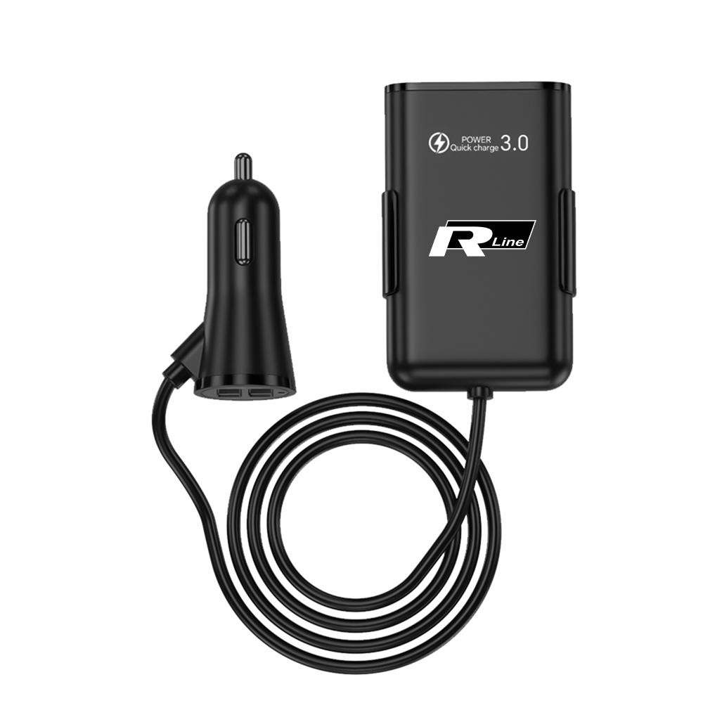 

Dual USB Car Charger Fast Charging Car Phone Charger Adapter For Volkswagen Polo Passat Rline Golf 4 5 6 Tiguan Jetta GTI ID.3