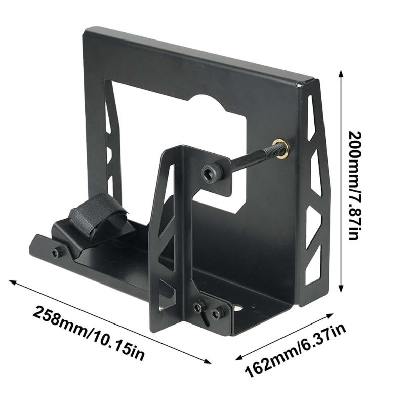 Ergonomic Portable Thickened Steel Planer Inversion Bracket Stand For Woodworking Tool Quick Assembly Disassembly Design