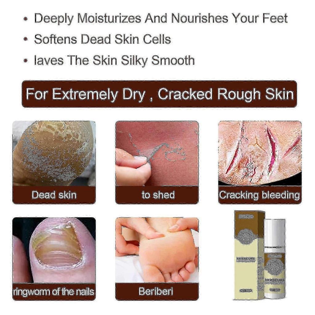 South Moon Herbal Foot Spray Foot Sweat and Odor Care Spray Foot Deodorizing and Dehumidifying Spray
