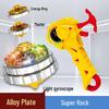 Free Shipping Dual Alloy Burst Gyro Toy - Magic Light Pull String Battle Gyro