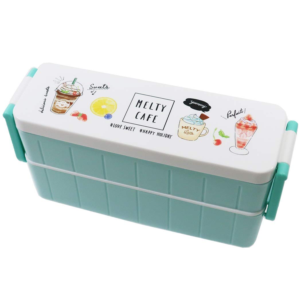 

Lunch box lunch box with new school year [MELTY CAFE] 2-tier chopsticks/2020