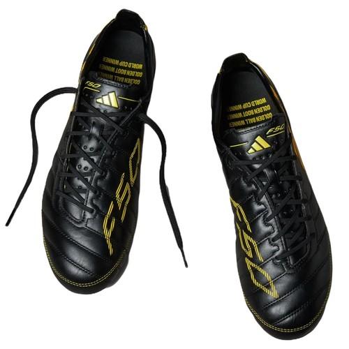 adidas F50 Elite Leather 2010 Fg Remake Pack Black Yellow - IH0946