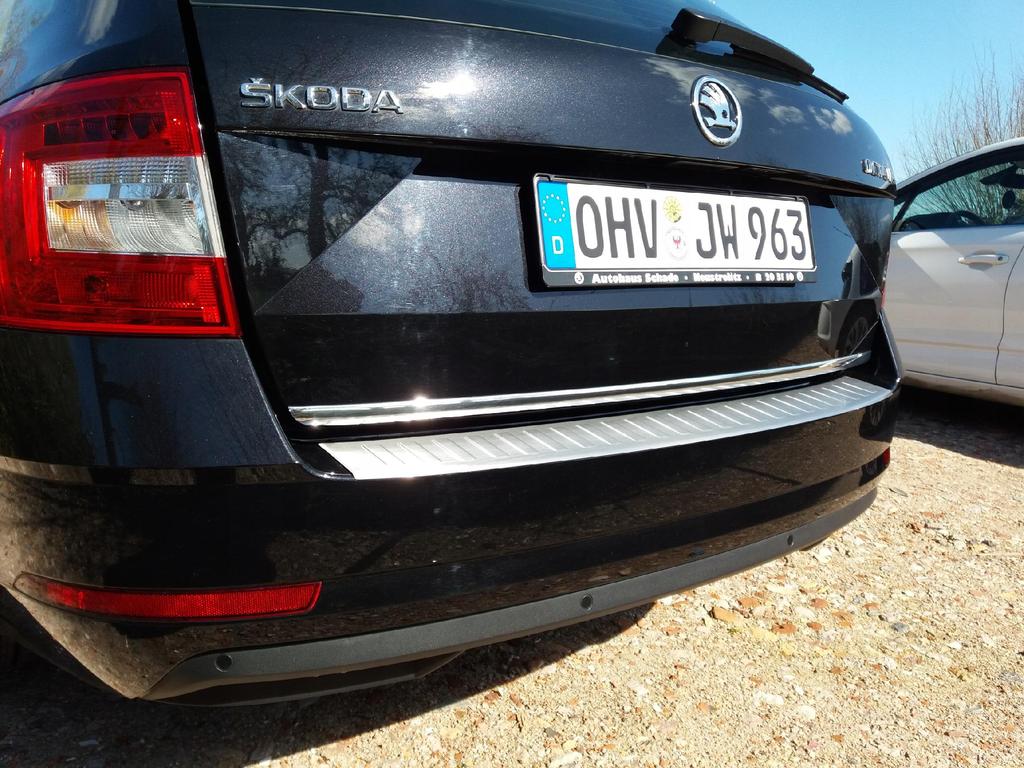 CHROME TRIM FOR TAILGATE Skoda Octavia 2 Kombi