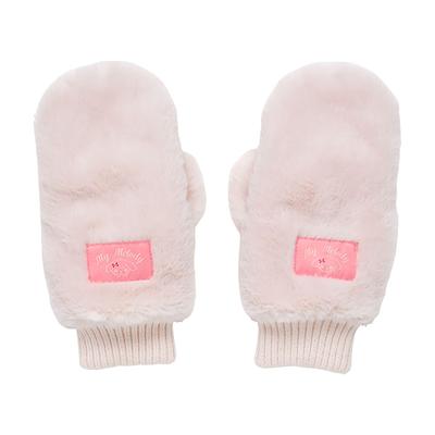 Faux Fur My 379522 (SANRIO) Mittens, Melody, Fingerless, Warm,