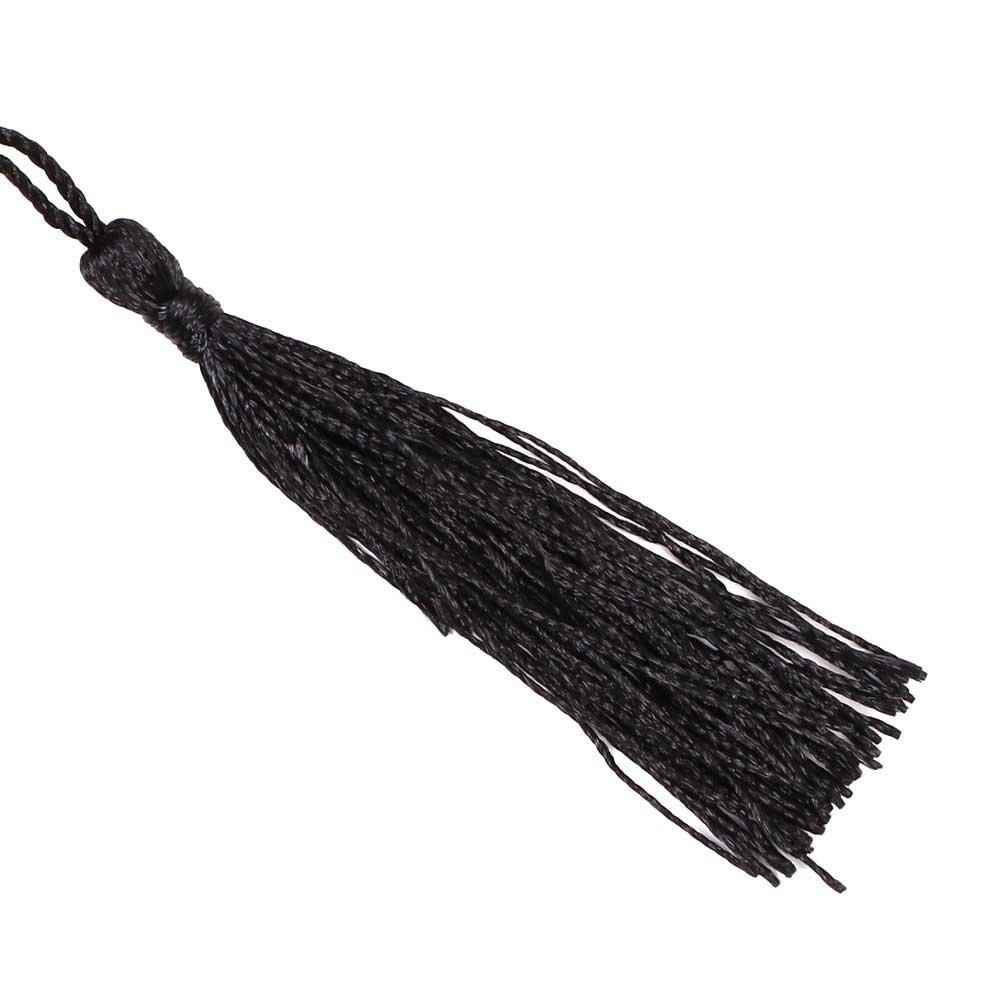 Silk Crafted with a White Plum Blossom Print and Black Perfect for Heat and Includes a Single Tassel and Available In Black for Men and Japanese-style