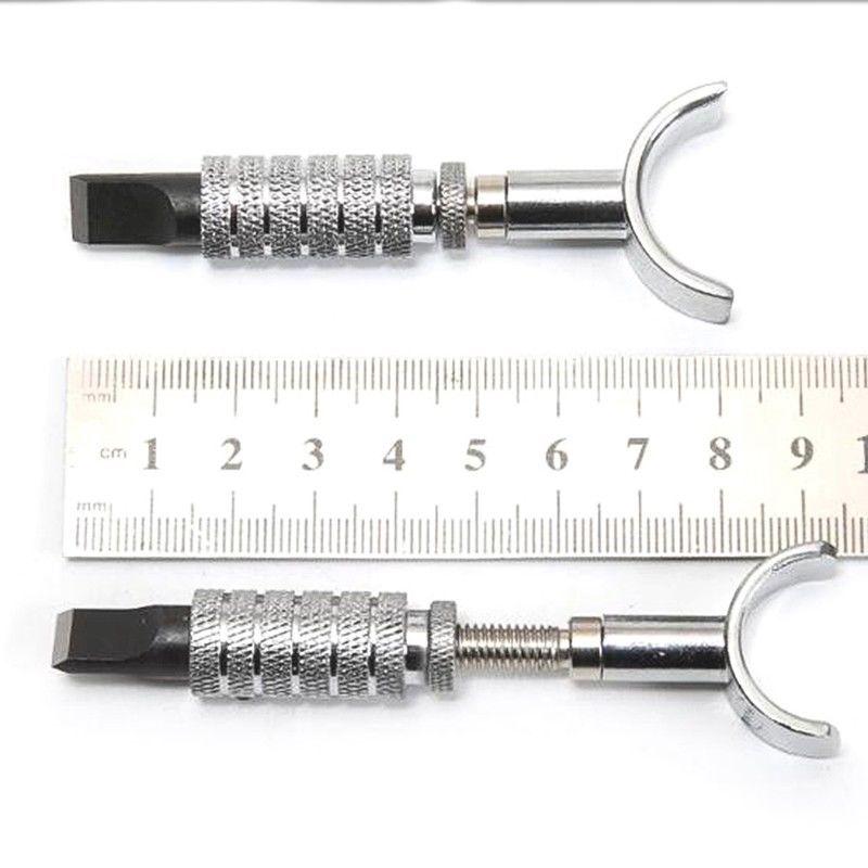 1pcs New Useful Adjustable DIY Manual Rotary Tools Leather Carving Swivel Knife Blade Tools Set