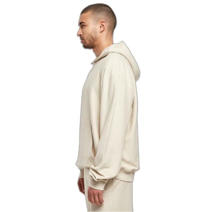 Kapuzenpullover Urban Classics Rib Terry Boxy - beige - M