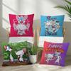 Cartoon Pinky and the Brain  Office Cushion Pillowcase Car Cushion Cover45X45CM Lumbar Pillowcase Sofa Pillowcover