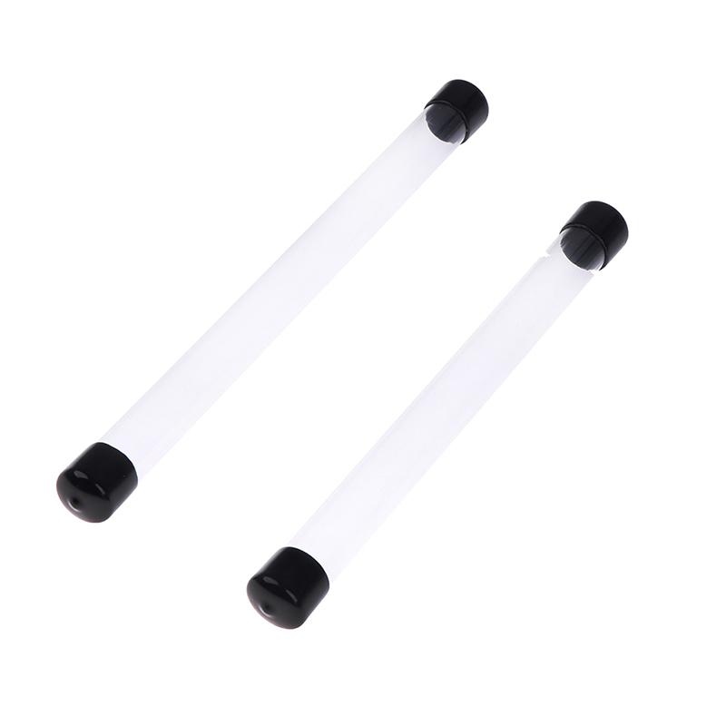 Transparent PVC Pen Box Rotating Pen Storage Tube Clear Pen Cases Container Pen School Office Supply