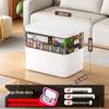 Portable Multifunctional Art Painting Toolbox: Multi-layer Plastic Storage Case for Watercolor, Chinese Painting Pigments, and Pencils