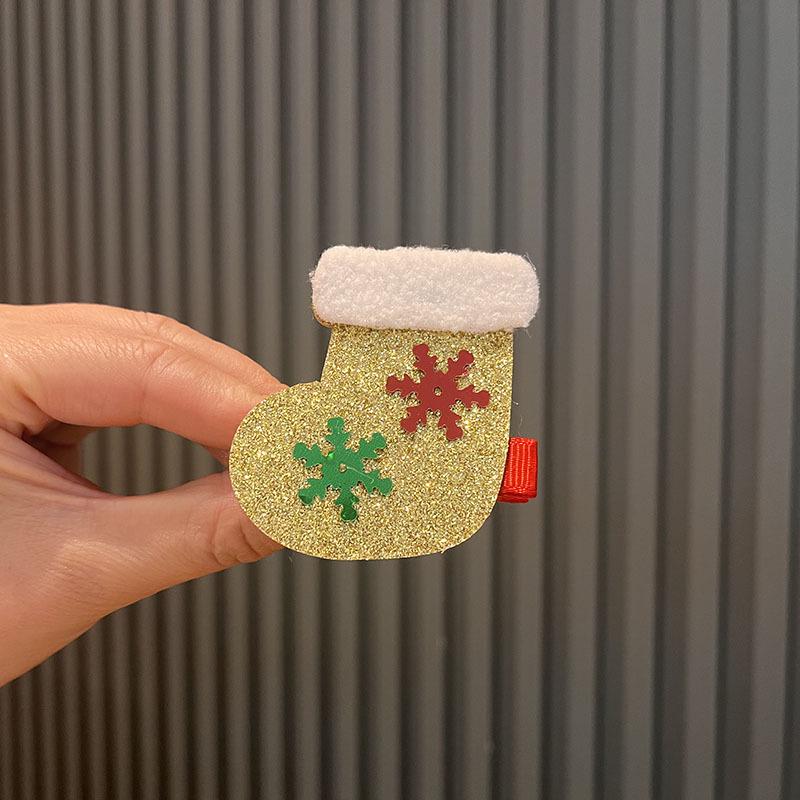 Christmas Hair Clips for Kids: Cute Cartoon Side Clips for Baby and Little Girl Hair Accessories