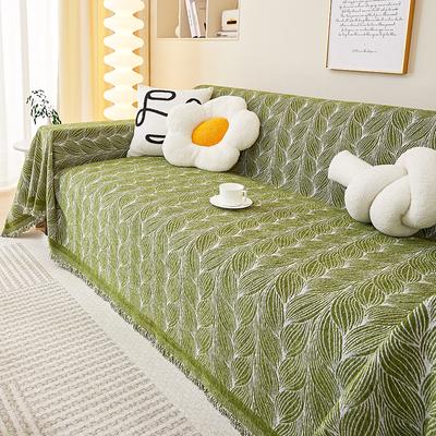 Chenille Sofa Towel Cover Cloth Four Seasons Universal Simple Sofa Cushion Cover Non-Slip Cover Blanket Anti-Scratching All-Inclusive Universal
