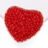 100pcs/Lots 6mm Acrylic Flat Round Shaped Beads Clear Faceted Spacer Beads for DIY Earrings Bracelets Jewelry Making Supplies