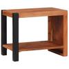 Bookshelf Brown 50 X 30 X 40 Cm Solid Acacia Wood