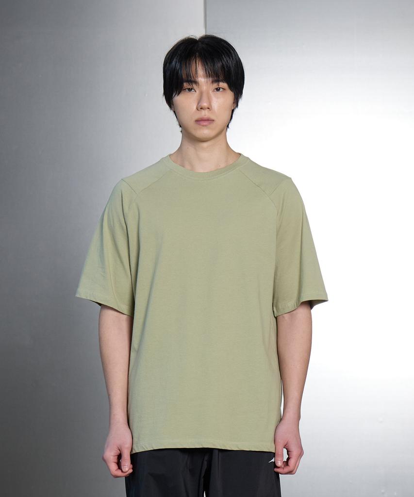 Goyoweeo Segment Cotton 1/2 T-Shirt (Lime)