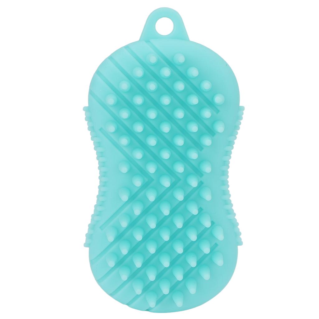 Body Bath Brush Soft Silicone Double Sided Exfoliates Dead Skin Promote Circulation Shower Massage Brush