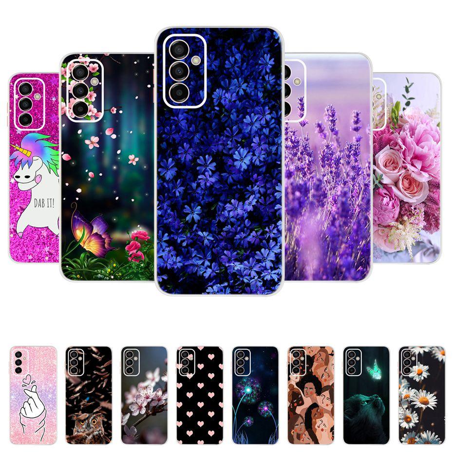 Měkké silikonové pouzdro pro telefon Samsung Galaxy M23 Nárazník Průhledný TPU zadní kryt pro Samsung M23 M 23 5G SM-M236B Fundas