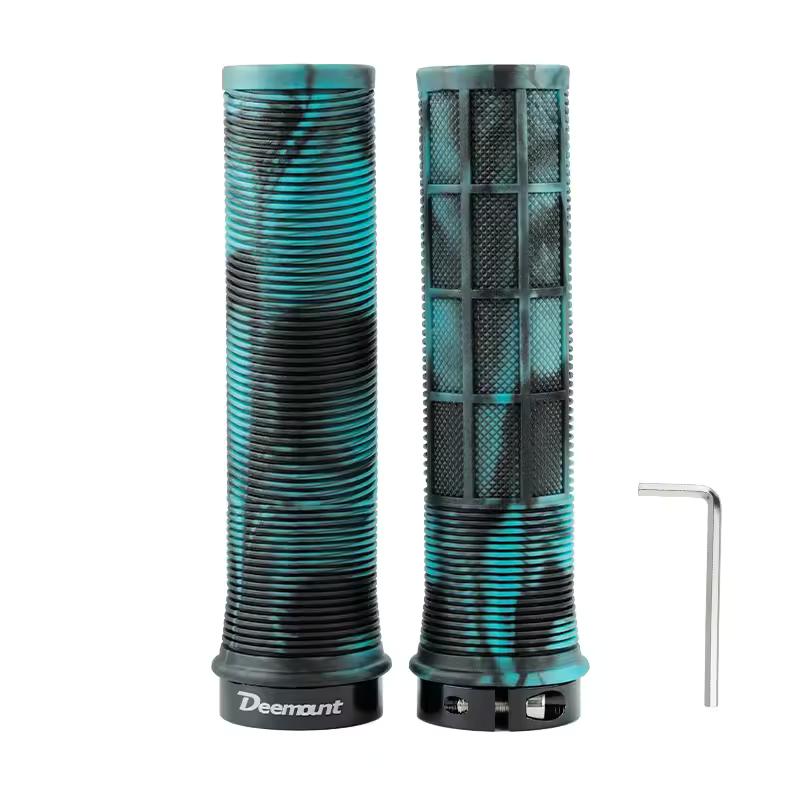 Custom Logo Bicycle Handlebar Grips with Anti-Skid Shock-Absorbing Design for Road Bicycles MTB Cycling Comfort Bar Ends Support