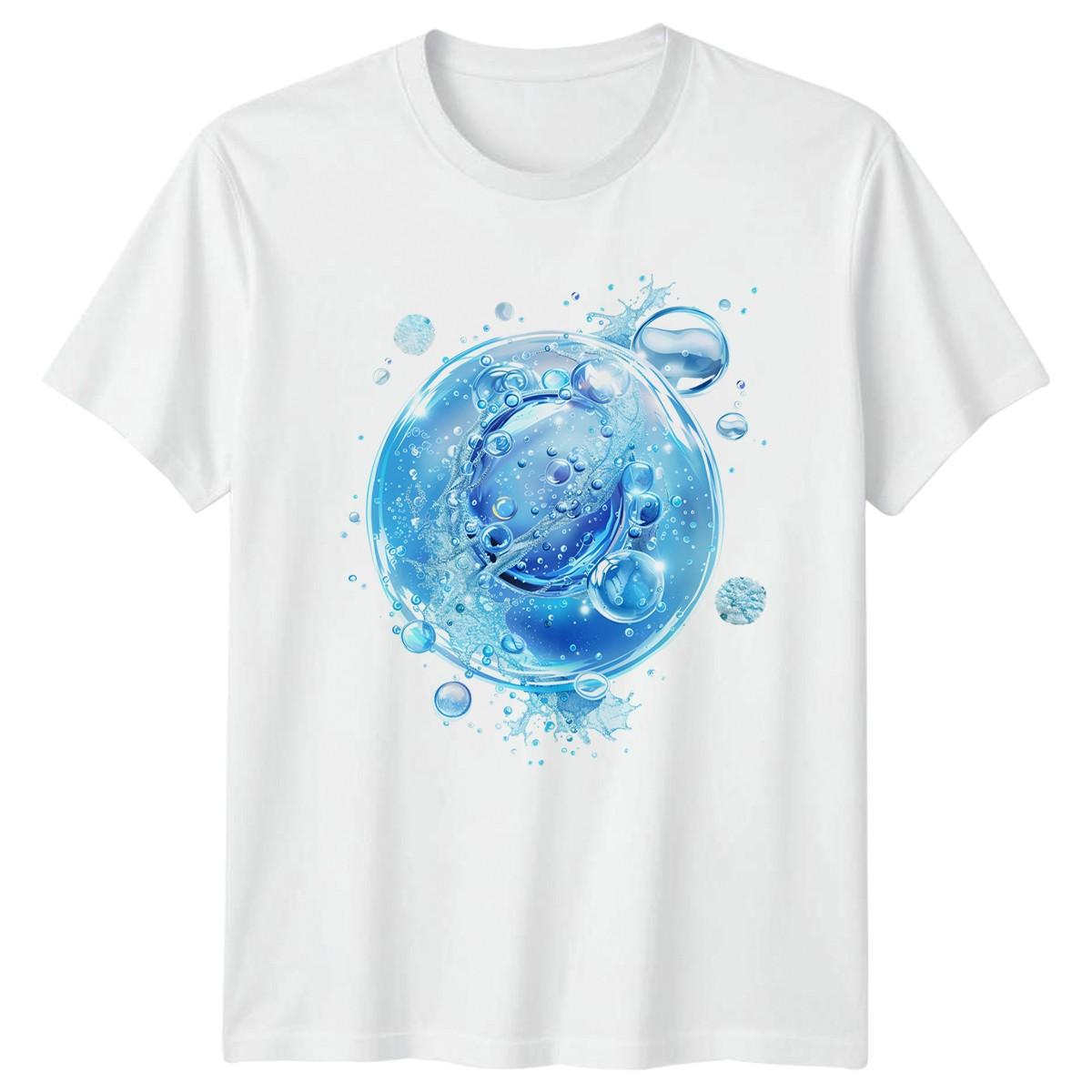 Bubbles T-Shirt Ocean Life Sea Nature Gift For Him And Her XXXXL