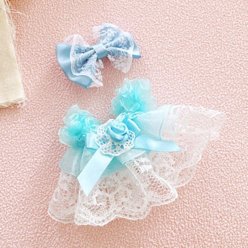 

Для 17 см Кукольная одежда Лабубу Кружевное платье Модная одежда Толстовки Кукольная одежда Цветовые толстовки Кукольные аксессуары Милые украшения Маленькая одежда 3