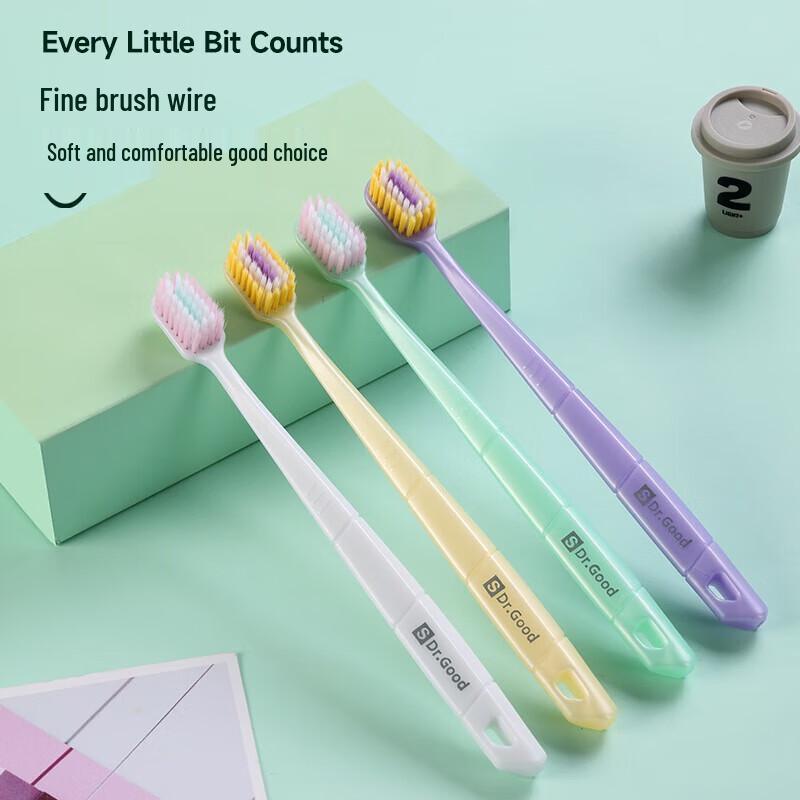 

Jian Adult Soft Bristle Toothbrushes (10-Pack)