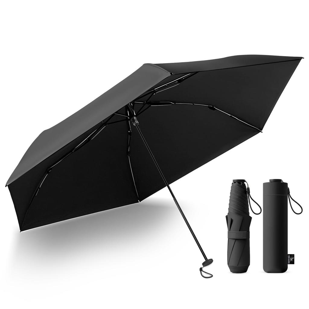 GOSO Folding UV For Both Sunny and Rainy Folding Umbrella Masterpiece 125g 6 Folding Folding Lightest Carbon Super Water UV Heat Wind A Umbrella That