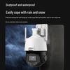 Dahua 3-inch 4MP 5x Optical Zoom Dual-Light POE Network PTZ Camera with Human & Area Detection CN Plug (adapter Included)