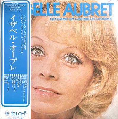 LP Record ISABELLE AUBRET  La Femme Est Lavenir De Lhomme SUX5MS DISQUES MEYS 1976 Japan Obi Pop Used