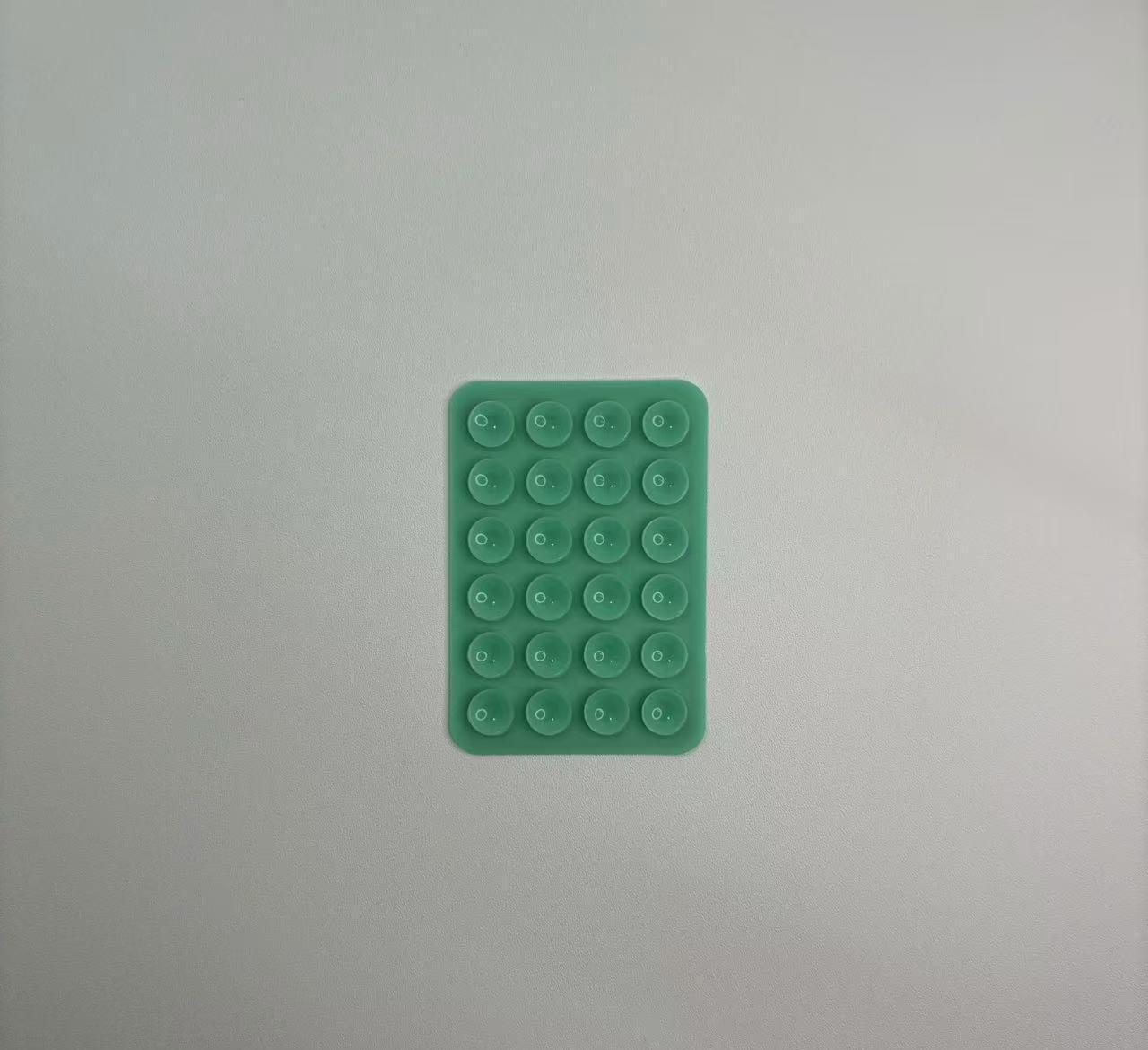 

Силікон для мобільного телефону 24 квадратні присоски Тримач для мобільного телефону Багатофункціональна одностороння мм клейка присоска One Size