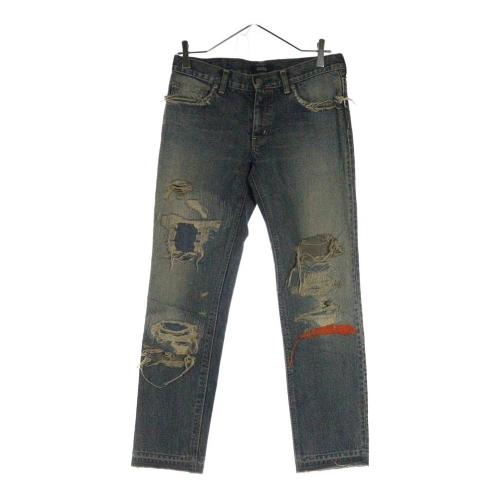 Undercover But Beautiful Issue Repro 64 Distressed Cut-off Skinny Denim Used da4 Unisex T-Shirt M