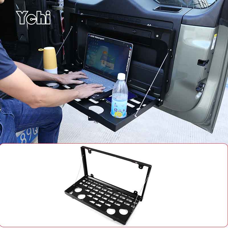 For Land Rover Defender 110 2004-2025 Aluminum Alloy Car Tailgate Tray Rack Cargo Luggage Rack Foldable Storage Rack Accessories