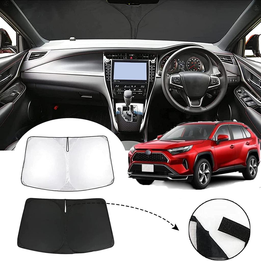 Compatible with Toyota RAV4 Front Sunshade Front RAV4 50 Series Front Sunshade RAV4 Front Sunshade 50 Series Blackout Front Shade RAV4 50 Series April