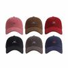 Embroidery Letter Rugged Baseball Cap Solid Color Duck Tongue Cap Fashion Sun Hat for Women