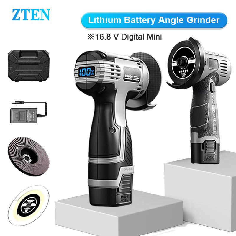 28000r 16.8V Mini Angle Grinder Portable Rechargeable Polishing Grinding Cutting Machine Home Metal Polisher Woodworking Tools