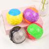 Pískací míček Žvýkací hračka pro psy TPR Interaktivní hračky pro psy Čištění zubů Odolnost proti kousání Potřeby pro domácí mazlíčky pro domov Venku Chůze Cestování