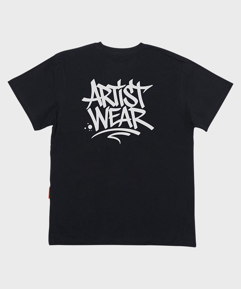 ARTISTWEAR [Atw] Tagging Logo Short Sleeve T-Shirt
