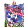 Uma Musume Pretty Derby Blanket Fleece Spring/Autumn  Multifunction Ultra Soft Throw Blankets for Bed Travel Bedspread