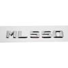 3D Car Rear Badge Emblem Sticker  Tail Box Number Letter Decal Decoration for ML430 ML450 ML500 ML550 Modified Accessories