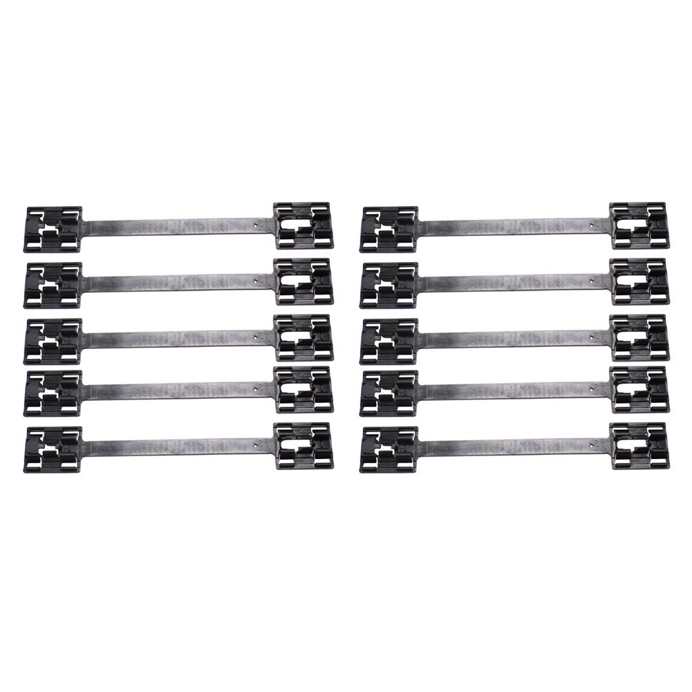 10pcs Car Door Sill Strip Clip 164987 9174457 For Opel For Astra G For Vectra B For Zafira A ABS Sill Trim Fastening Clips