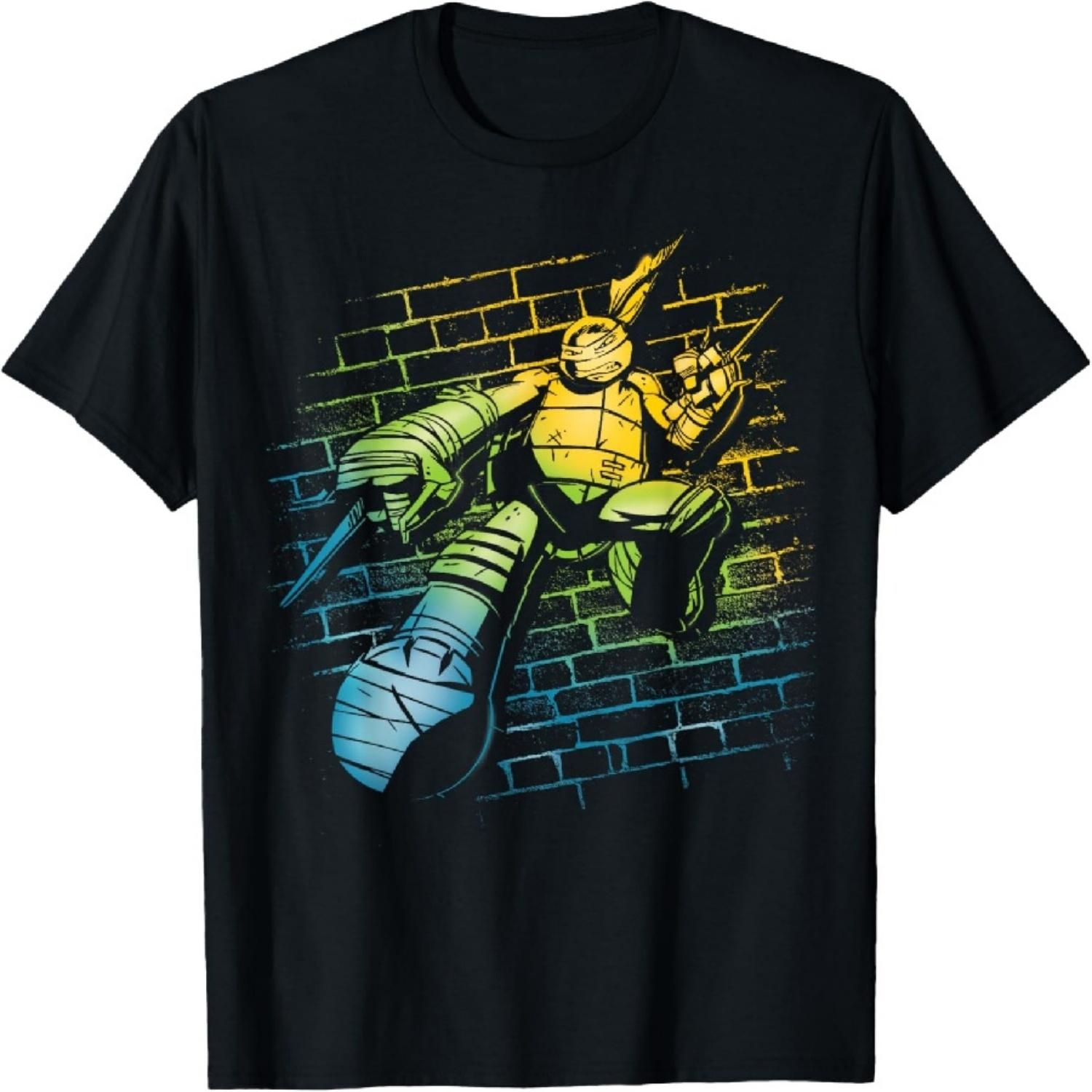 

Teenage Mutant Ninja Turtles Action Gradient T-Shirt T-Shirt XXXXXL різнокольоровий