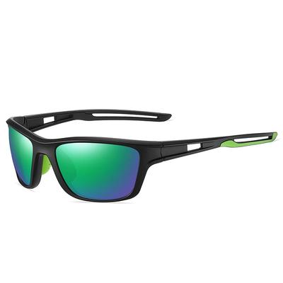 FEISEDY Gafas de Sol Deportivas para Hombre y Mujer B1428, Lentes Polarizadas TAC UV400, TR90, Puente Nasal Ajustable, Antideslumbramiento para, Protección, Montura, Almohadillas,