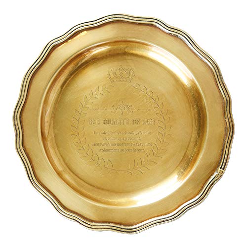 

Monarch Brass Tray Frill Gold 159001