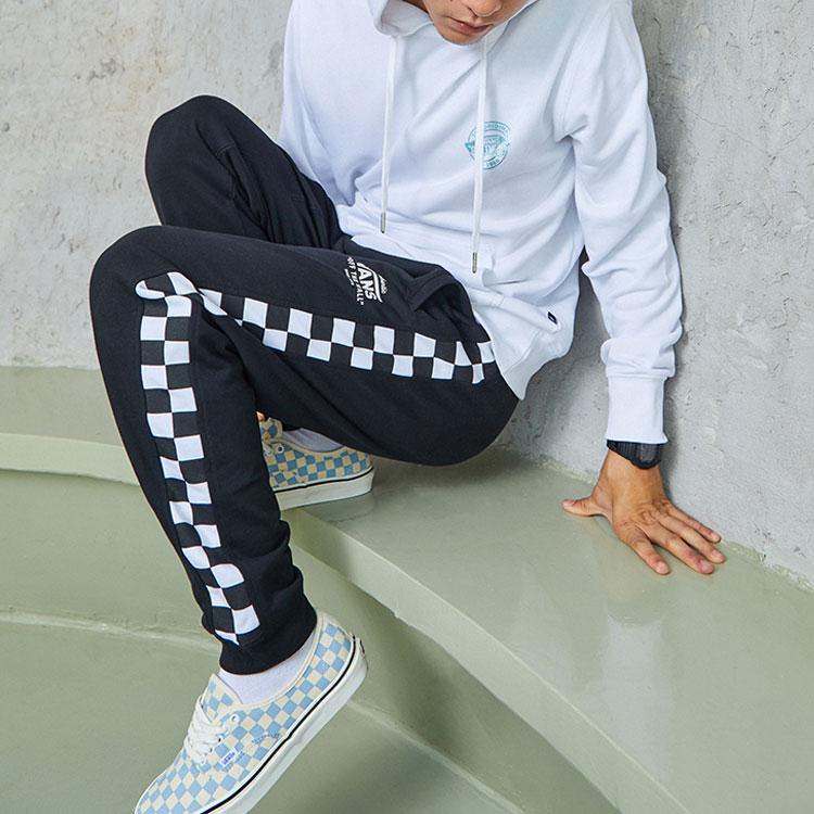 Vans Back Logo Graphic Print Casual Pullover Hoodie Men hoodies White VN0A5H6VWHT