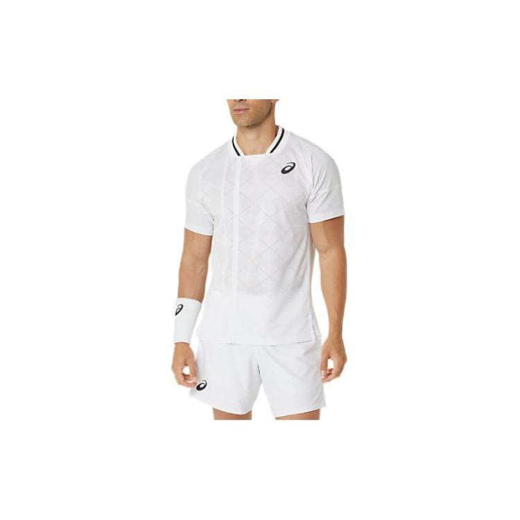 ASICS MATCH ACTIBREEZE T Shirt Men s White 2041A282-100 XS