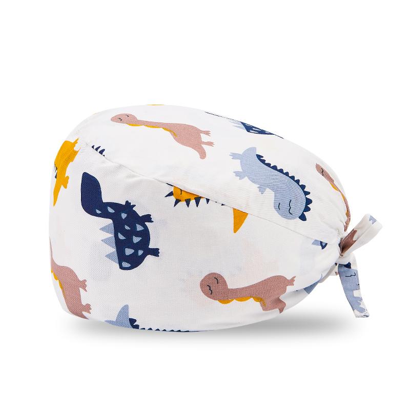 200 Kinds Adjustable Medical America National Pattern Cartoon Pet Hospital Heart Surgical Doctor Cap Surgeon Hat
