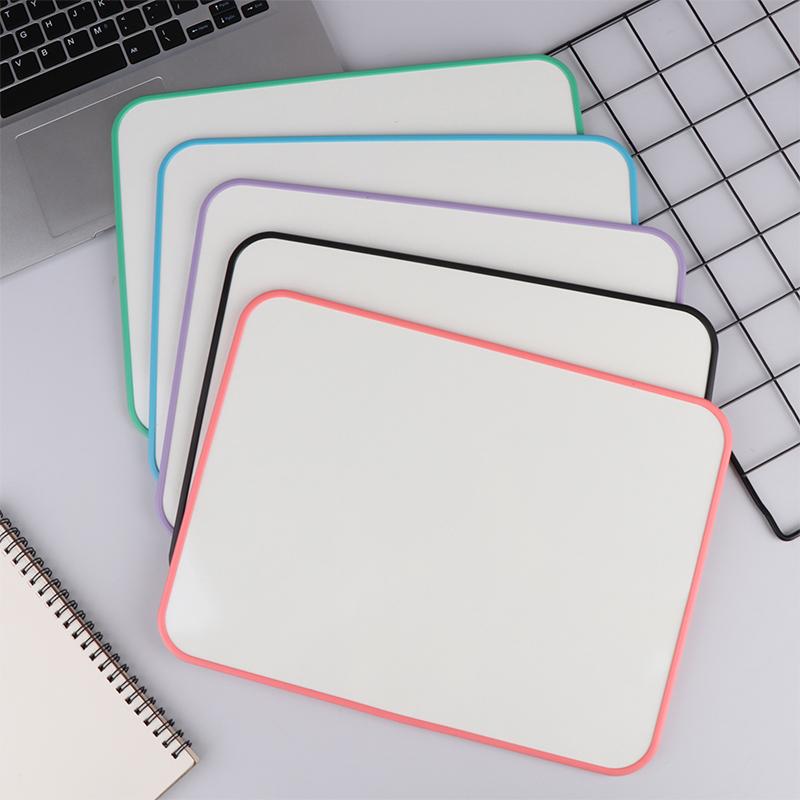 Double-Sided Small Whiteboard Handwriting Board Multi-Color Erasable Writing Board Study Room Desktop Drawing Board Teaching