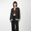 Aespa Group WK Star Retro Embroidered Jacket & Hoodie College Style Set - In Stock