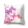 Polyester Pillowcase Butterfly Pattern Pillowcase Car Decoration Home Print Pillowcase Bedside Cushion Cover