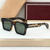 Big Square Handmade Acetate Sunglasses Classical Men Uv400 High Street Style Vintage Prescription Eyeglasses with Case