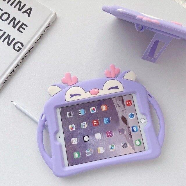 

Детский силиконовый чехол для Ipad 6th 9,7 Air2 Pro 10,5 11 Mini 1 2 3 4 5, противоударный чехол для планшета, продаваемый вручную, для Ipad 7th 10,2 IPad 10th Gen 10.9